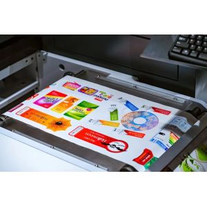 High Speed Full Color Digital UV Label Inkjet Printing Machine