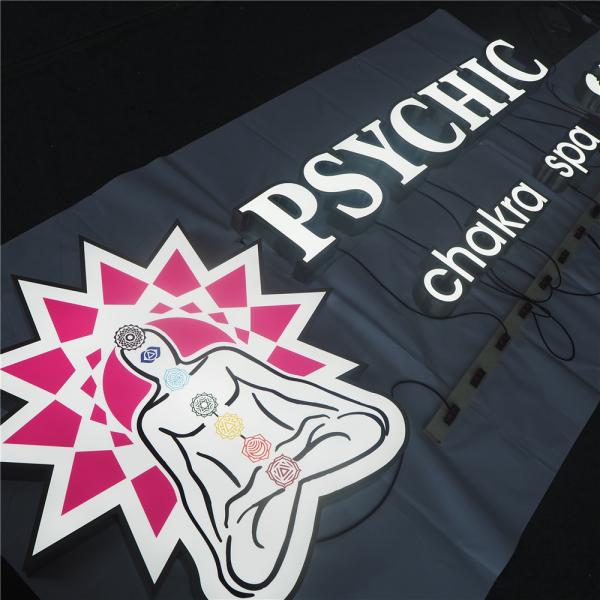 5MM Colorful Led Channel Letter Signs Sus316 Led Backlit Letters