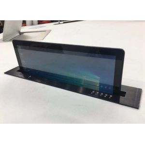 Meeting Room 15.6 Inch Computer Motorized Monitor Lift Ultra Thin 5mm Thickness