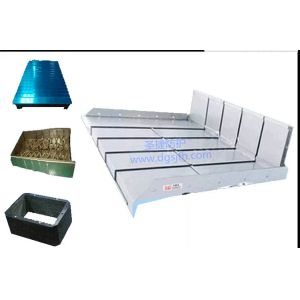 highly durability laminar bellow / hinged steel lamellas for agaist red hot