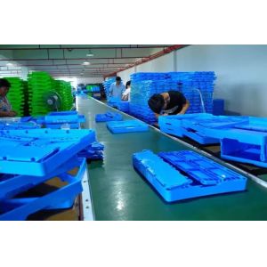 large stackable collapsible fruits vegetables plastic folding crates for sale