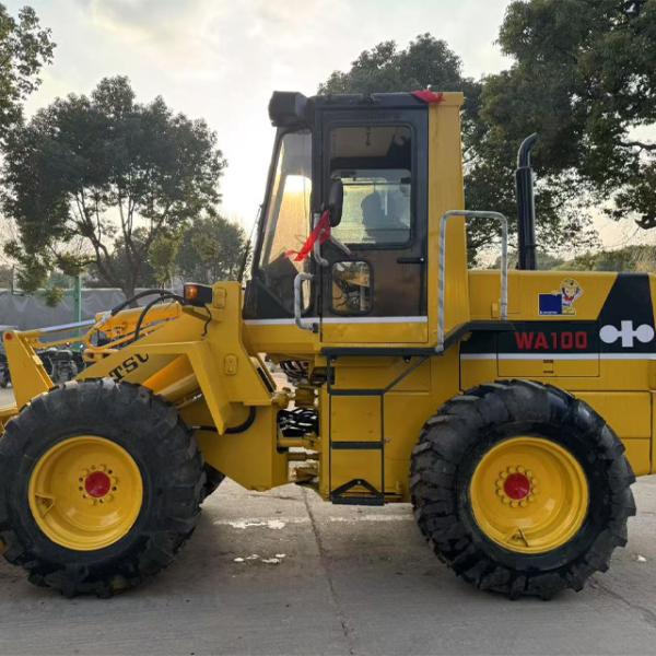 Reliable Komatsu WA100 Used Loader Durable and High Performance Komatsu Loader Komatsu Construction Equipment