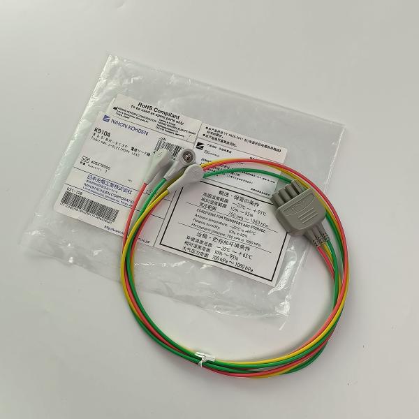 K910A BR-913P Medical Device Consumables NIHON KOHDEN 3 Electrode Lead
