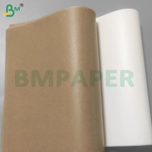 30gsm Brown Greaseproof Double Side Silicone Coated Paper Rolls