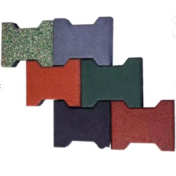 Buy Interlocking Horse Stall Mats 35mm Thick SBR Rubber Granules at wholesale prices