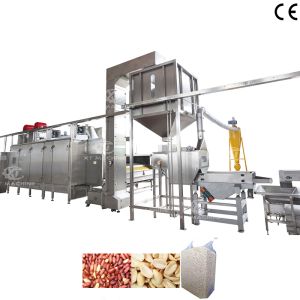 Split Peanut Blanching Machine Blanched Peanut Production Line With 100%