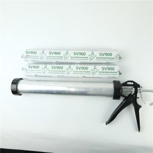 Manual Gule Ratchet 600ml Silicone Sealant Sausage Caulking Gun