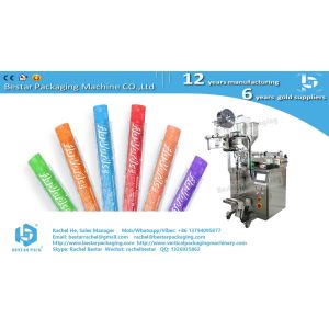 Frozen ice lolly packaging machine