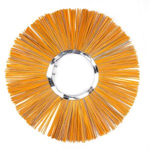 Quality Rotary Road Sweeping Brush Attachment Gutter Broom Wire for sale