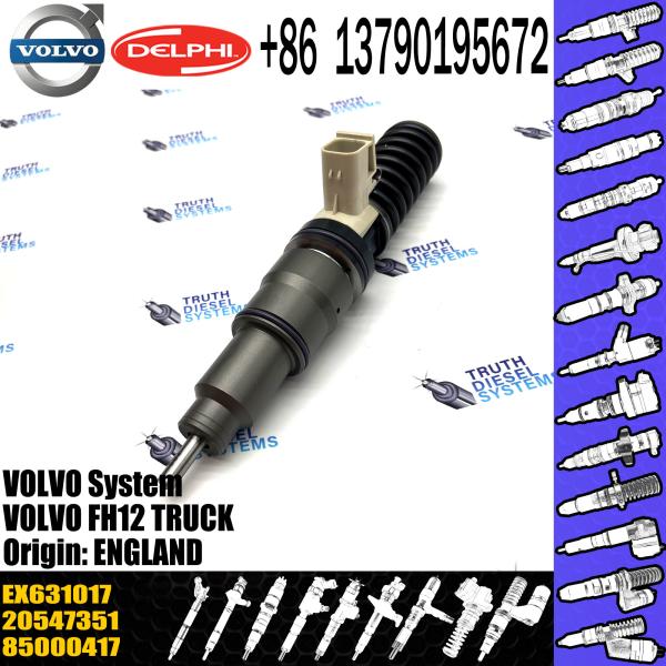 original Diesel Fuel Injector 20547351 BEBE4D01101 BEBE4D01201 BEBE4D31001 20517502 85000417 EX631017 for VOL