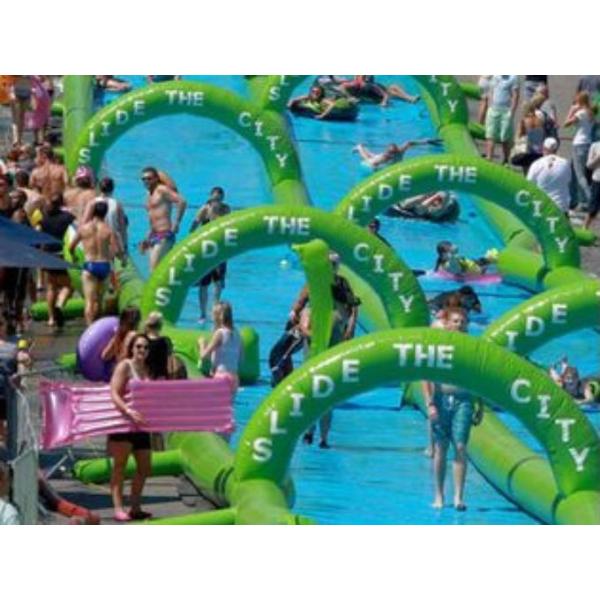 Buy Inflatable slide the city at wholesale prices