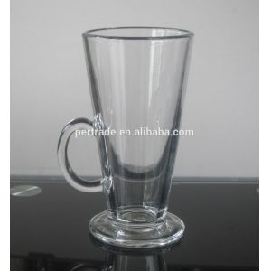 Irish Style Machine Made Crystal Whisky Tumblers With Handle
