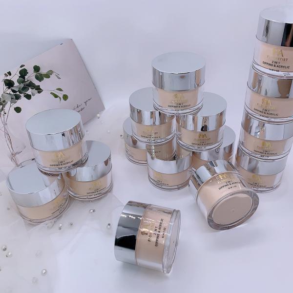 Factory Wholesale Bulk Acrylic Powder Dipping Nail System Natural pink and Nude