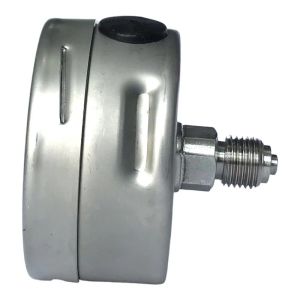 Stainless Steel Back Mount Pressure Gauge 63mm Glycerin filled