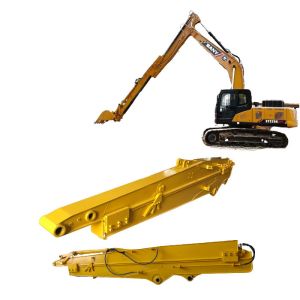 Patented 6-12M Sliding Boom , Q355B Q690D Excavator Sliding Arm For Cat312 Pc240