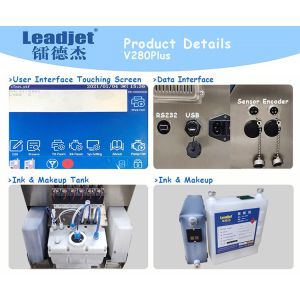 High Speed Automatic Inkjet Printer , Pipe Serial Number Printing Machine