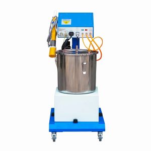Good Effect Manual Electrostatic Flocking Machine Easy Taking Flock Machine