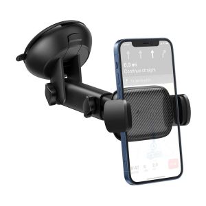 Windscreen Car Dashboard Phone Mount Suction Cup 76mm Long Arm
