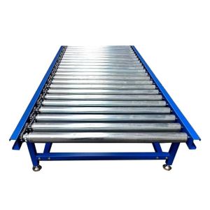 Industrial Aluminum Profile Conveying Roller Conveyor Collinear Shunt Conveying