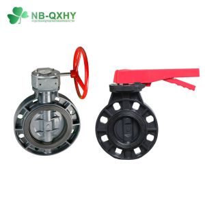 UPVC CPVC 6" 4" Inch PP Ball Valve Electric Plastic DIN ASTM JIS Butterfly Valve