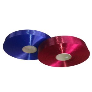 Customized Polyester Industrial Yarn 300D , Full Dull Polyester Yarn