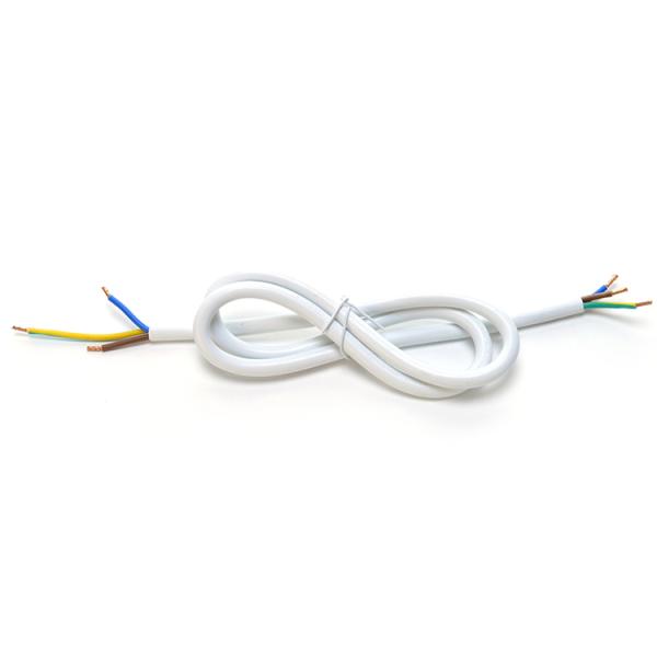 VDE Standard H05VV-F 3x0.75mm2 400mm Power Cable Head PVC Insulation End Stripped Home Appliance Power Flex Cable