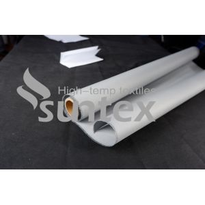 PU Impregnated Cloth Rubber Coated Fiberglass Fabric For Expansion Joint