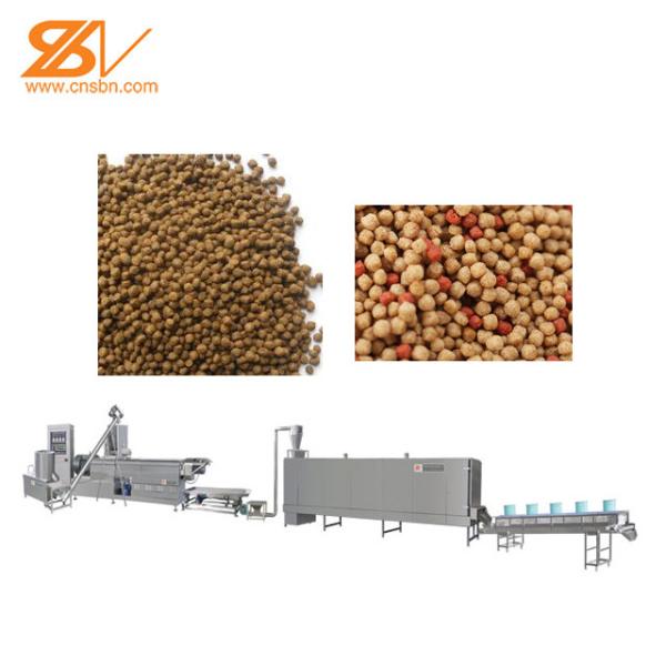 Buy Automatic 500kg/H Double Screw Floating Fish Feed Machine at wholesale prices
