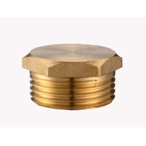 Quality brass plumbing fitting cap male for sale