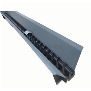 Customized Rubber Chip Particle U-Shape Auger Conveyor