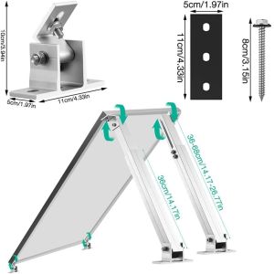 ISO9001/CE/AS/NZS 1170/TUV Certified Adjustable Support Solar Panel Mounting
