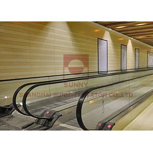 Solid Reliable Passenger Moving Sidewalk With 800mm Wide Moving Walk
