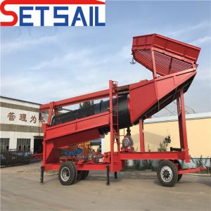 Energy Saving Electric Power Land Diamond Mining Machinery with Centrifuge