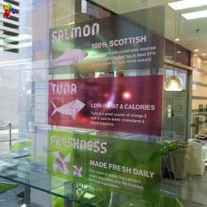 Super Glossy OEM Transparent Self Adhesive Vinyl with Removable Glue