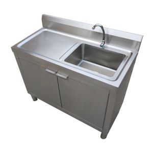 Single Door Stainless Steel Kitchen Cabinets Without Sink