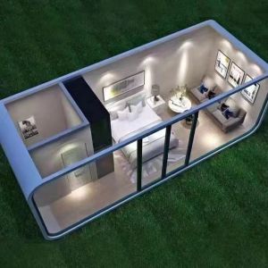 Modern Design 20ft Apple Pod House Outdoor Popular Customized For Working