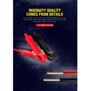 60V 8A 7 Segment Intelligent Automatic Car Battery Charger