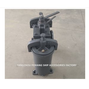 5K-25A DUPLEX OIL STRAINER H-TYPE JIS F7208-MARINE DUPLEX OIL STRAINER JIS F7208