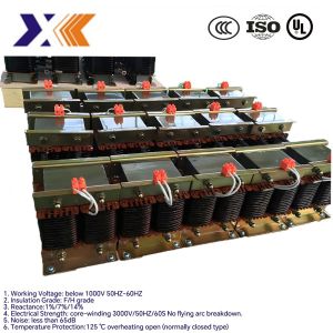 Original Manufacture Industrial Three Phase Reactor for Low Frequency DC Flat