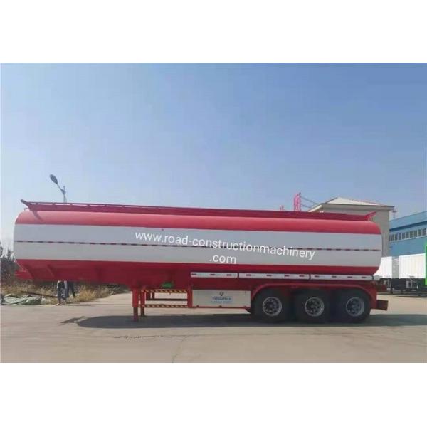 12R22.5 Tire 3 Axle 5000kg 45CBM Oil Fuel Semi Trailer