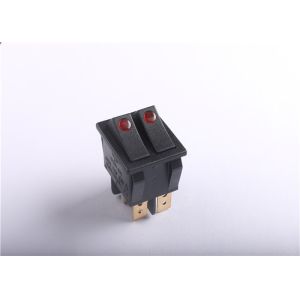 Double Micro Rocker Switch With Copper / Compound Silver Contact Material