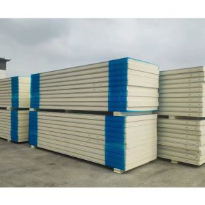 Outdoor Polyurethane Insulation Panel Fireproof Insulated Sandwich Roof Panels