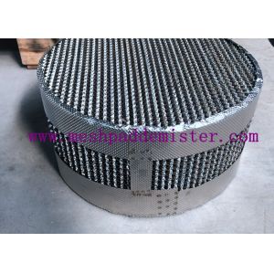 500Y SS316L 400mm Diameter Metal Structured Packing