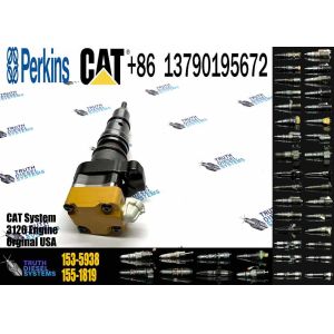 High Performance Excavator Engine Fuel Injector Assembly 153-5938 1535938 for