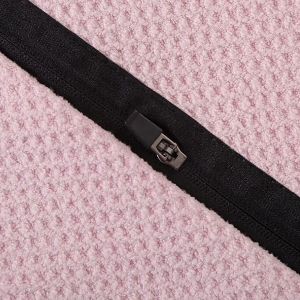 Microfiber Waffle Fabric Custom Golf Towels Space Saving With Zip Pocket