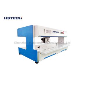 PCB Depaneling Equipment Blade Moving Operation and Circular Blade with