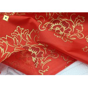 Polyester Gold Powder Mattress Quilting Fabric 250cm Width