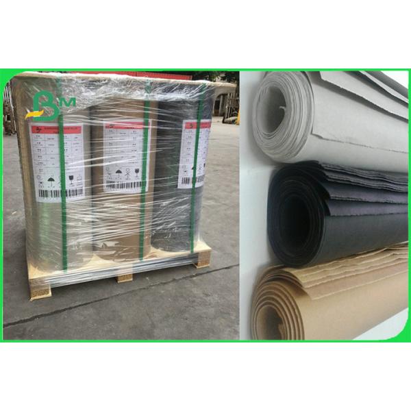 30 Colors Smooth Washable Kraft Paper In Roll Making Wallet OEM Available