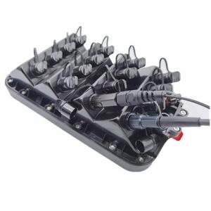 FTTA 16 Ports MST Fiber Optic Terminal Enclosure With Optitap Drop Cable 50m