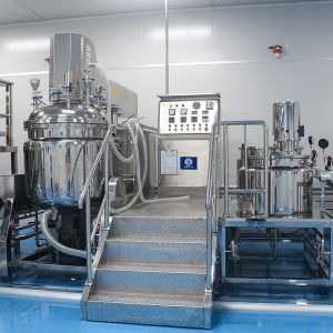 SS316L Mayonnaise Manufacturing Machine Vacuum Emulsifying Mixer 50-5000L